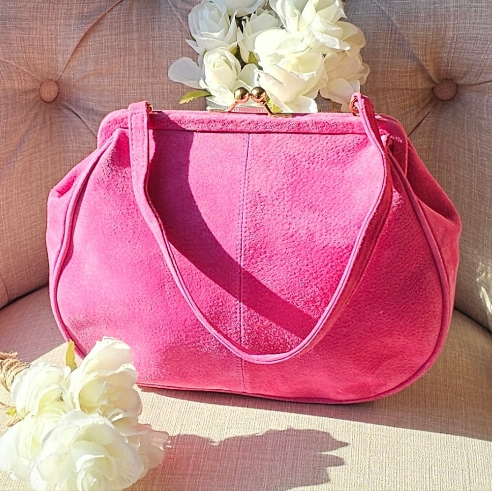 Vintage Kisslock Framed Bag Purse Bundle ( x 3 ) Pink / Purple - Picture 2 of 16